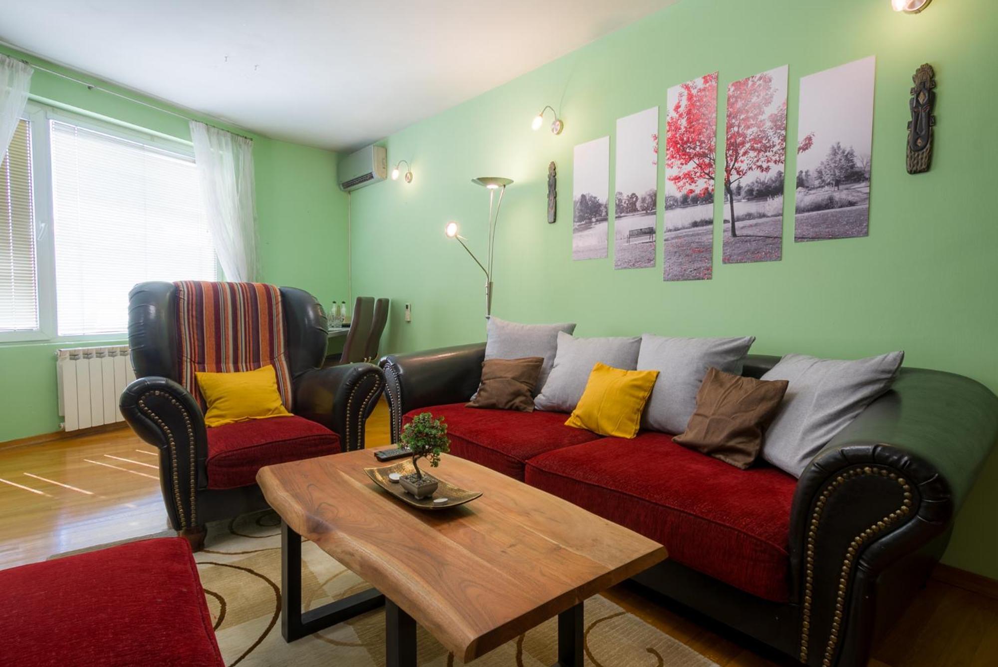 Top Center Spacious Apartment With Ac And Free Underground Parking Sofia Exterior photo
